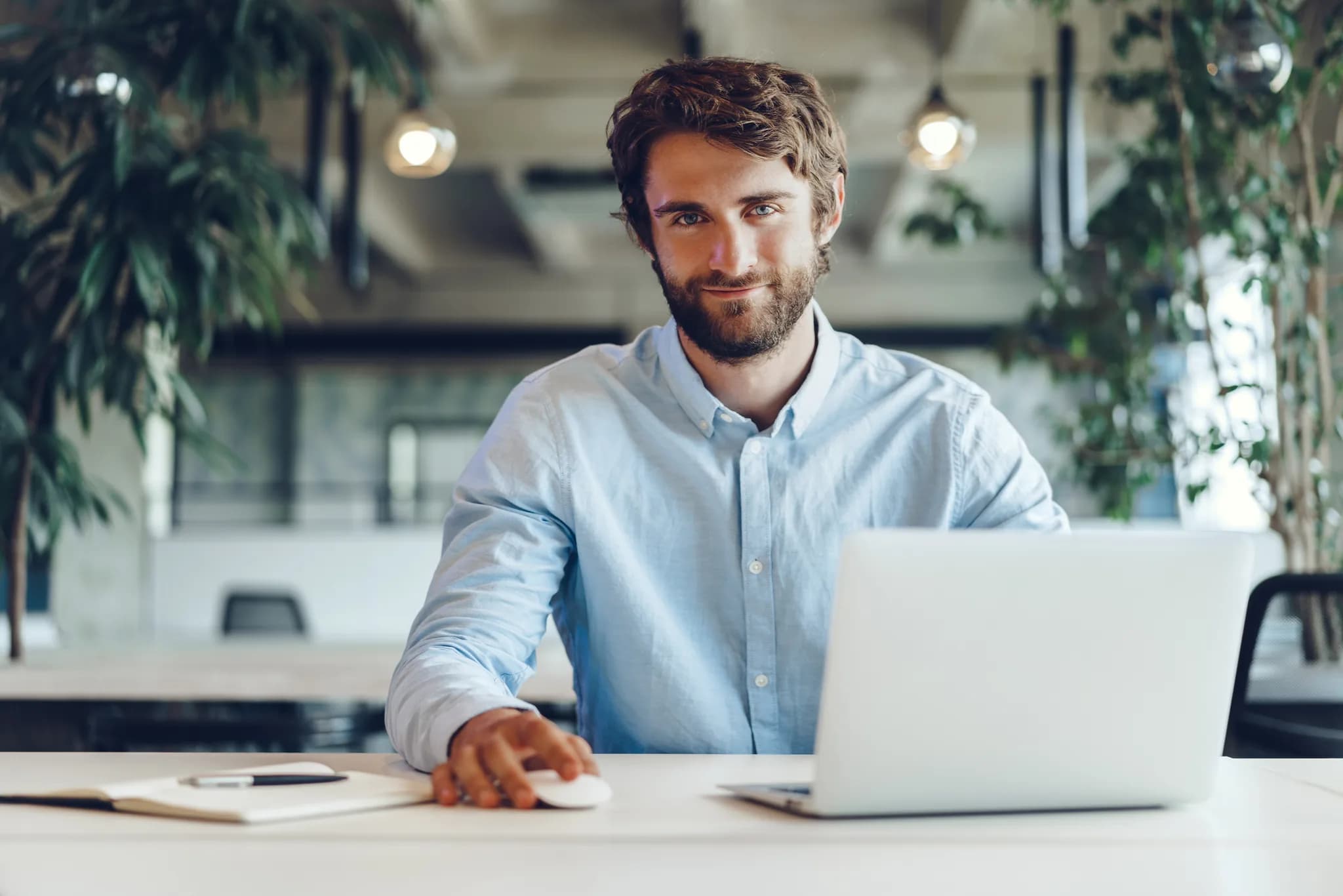 Professional in a workplace setting